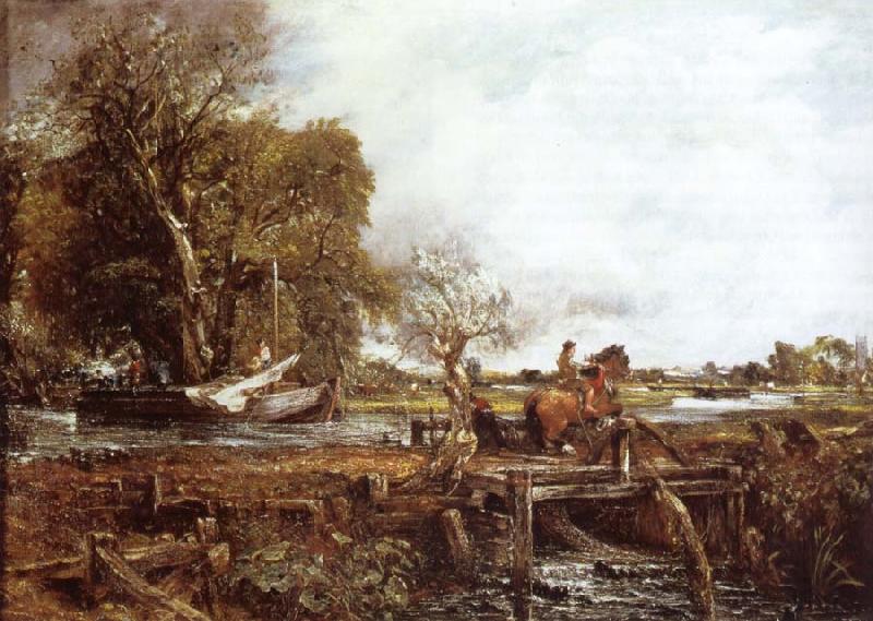 John Constable The jumping horse oil painting image